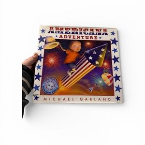 Americana Adventure Hard Cover Boo By Michael Garland - Like New